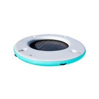 Plataforma Flotante Inflable de PVC, Hamaca Acuática, Isla, Tamaño Personalizable, Uso Comercial, Logotipo Personalizado, Deportes Acuáticos