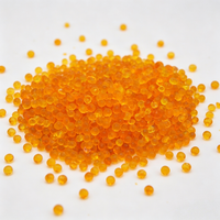 Gel de silice orange déshydratant, granulés de gel de silice pour l'alimentation conforme aux normes FDA