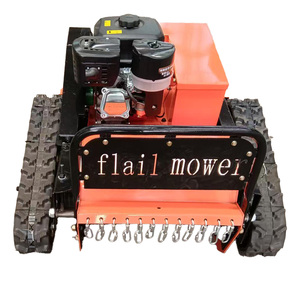 Ce Chứng Nhận 196cc Chuyên Nghiệp Máy Cắt Cỏ Y-Hình Dạng Lưỡi Điều Khiển Từ Xa 24V Cấp Công Nghiệp Thực Tế Không Dây Động Cơ Xăng - Product Image 2