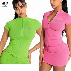 Abbigliamento Donna <span class=keywords><strong>2026</strong></span>: Completi Sportivi Personalizzati, Top Corti e Set 2 Pezzi, Abbigliamento Casual Estivo - Product Image 2