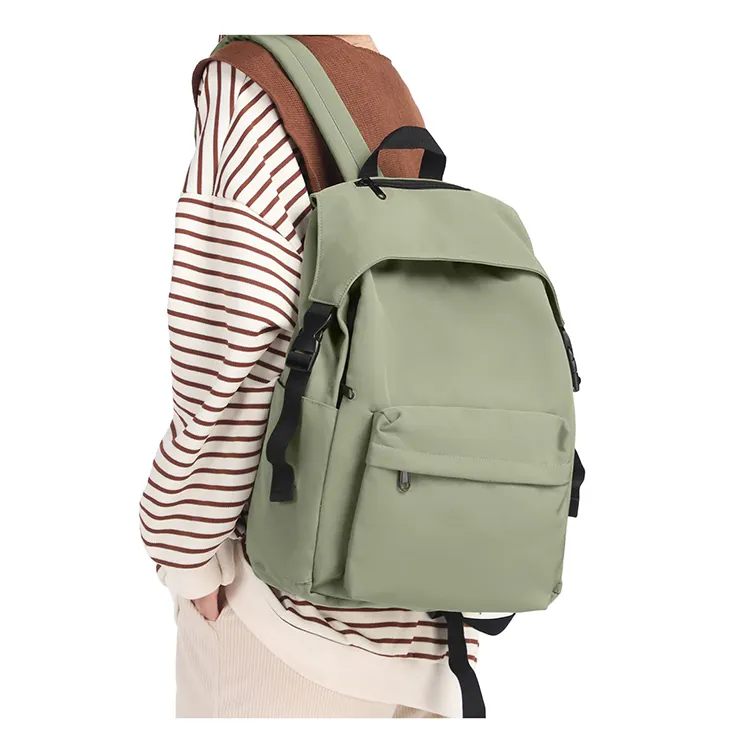 Tas punggung Laptop tahan air bepergian luar ruangan tas ransel Laptop modis kasual untuk remaja