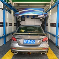 Station de lavage auto entièrement automatique à vendre, système de lavage robotisé en libre-service, lavage sans contact KOLON360