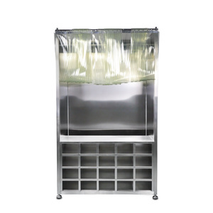 <span class=keywords><strong>Armoire</strong></span> à vêtements à flux laminaire en acier inoxydable avec flux d'air de stérilisation pour les applications en salle blanche ISO5 - Product Image 5