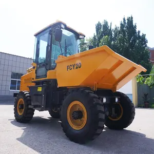 CE/EPA Dump Trucks 2tons 3ton 5ton 4x4 Mini Site Dumper Truck Mini Loaders Dumper Compact Tipper Truck Mining Dumper