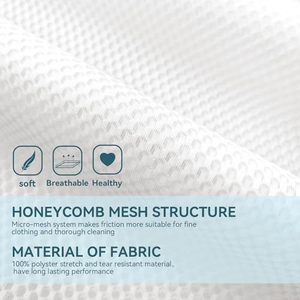 100% Polyester Custom Wholesale Safe Washable Zipper Large Delicate Mesh <b>Laundry</b> <b>Bag</b> Small - Product Image 3