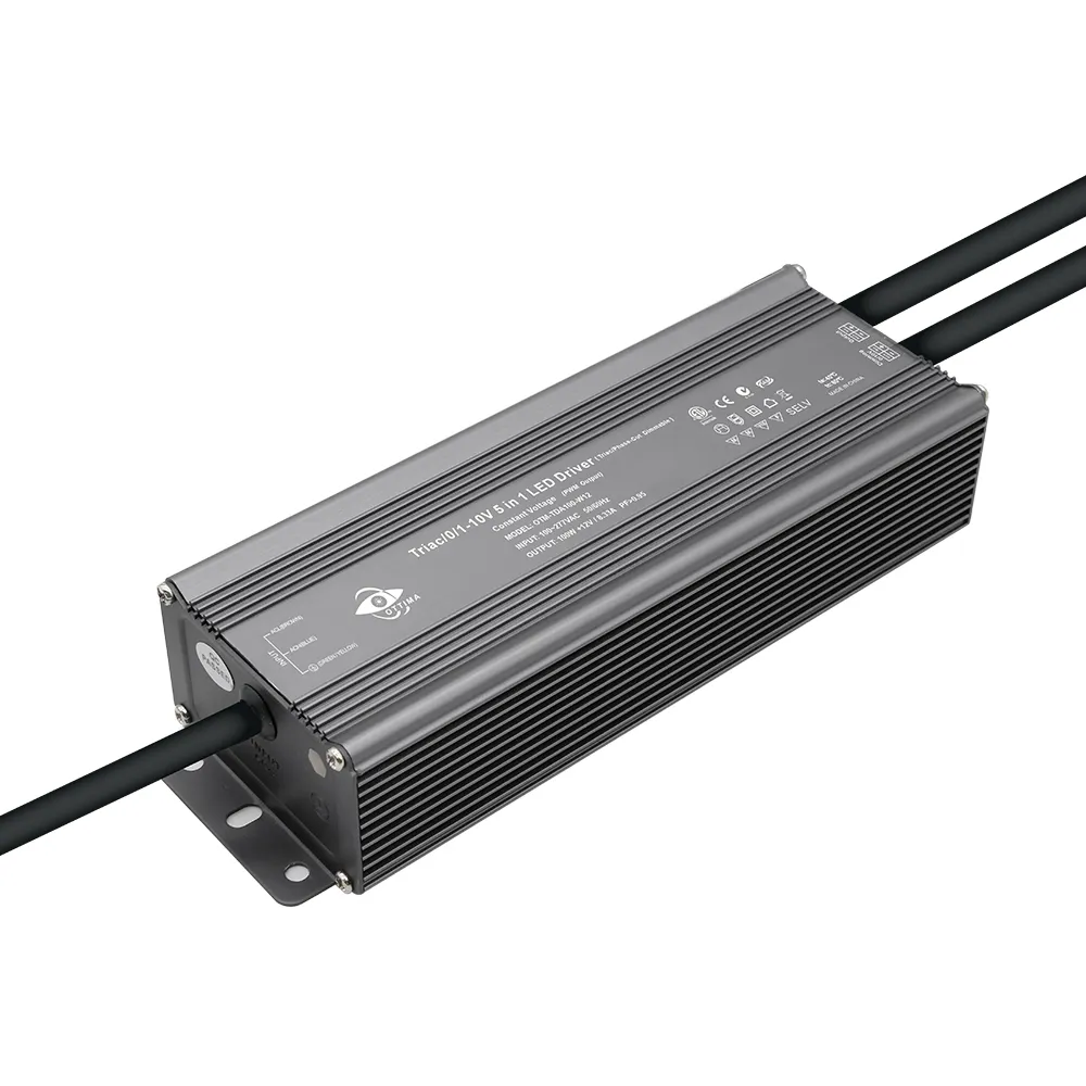 UL SAA Certified LED Driver 12V 24V 60W 100W 250W IP67 Waterproof Ultra-Thin LED Power Supply