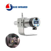 Sijie MARS-S-6016 Yüksek Sıcaklık Kızılötesi Termometre 600-1600C Görsel Hedefleme IP65 Dereceli Metal Konstrüksiyon OEM Özelleştirilebilir