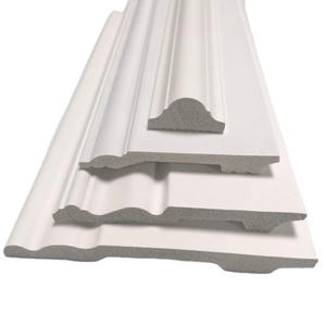 Màu trắng tinh khiết phổ biến giá thấp thiết kế PS Ốp chân tường/mouldings/cornice - Product Image 4