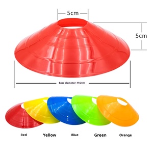 Attrezzature per l'allenamento di calcio coni di agilità su misura piatto <span class=keywords><strong>Agility</strong></span> cono ostacolo per il calcio e basket attrezzature per l'allenamento - Product Image 4