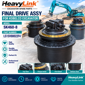 อะไหล่รถขุด Kobelco SK460-8 ชุดเฟ็นด์ไดรฟ์สุดท้าย รุ่น LS15V00022F4 ชิ้นส่วนขับเคลื่อนสายพานตีนตะขาบ - Product Image 1