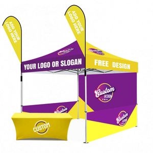 เต็นท์กันลมแบบพับได้สำหรับกิจกรรมส่งเสริมการขายทางธุรกิจ - Product Image 2