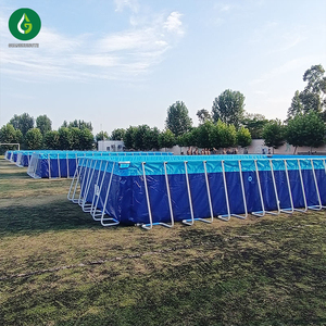 <span class=keywords><strong>Piscina</strong></span> Elevada Portátil <span class=keywords><strong>de</strong></span> PVC Grande, <span class=keywords><strong>Piscina</strong></span> <span class=keywords><strong>Rectangular</strong></span> con Marco Metálico en Venta - Product Image 2