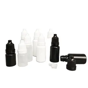 10Ml 20Ml 30Ml Đen Nhựa Nhỏ Giọt Chai