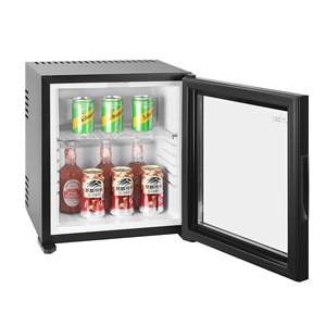 Costruito In Mini frigo mobili mobili compatti <span class=keywords><strong>frigoriferi</strong></span> con porta di vetro frigo per uso alberghiero - Product Image 4