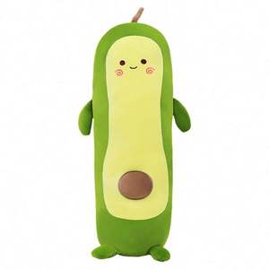 Almohada de Peluche de Aguacate Kawaii de Alta Calidad, Suave y Adorable, Juguete de Peluche Gigante, Regalo Perfecto para Niños, Mascota, Juguetes al por Mayor - Product Image 6