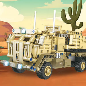 58157 M142 Lanzador de Cohetes Autopropulsado, Bloques de Construcción de Partículas Pequeñas, Modelo Educativo para Niños, Juego de Bloques de Plástico - Product Image 2