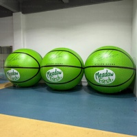 Grand ballon de basket gonflable géant personnalisé pour la publicité extérieure, les événements sportifs et la promotion