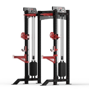 Máquina Smith con Carga de Placas, Rack de Carga Doble para Entrenamiento de Fuerza, Equipo de Gimnasio y Fitness - Product Image 1