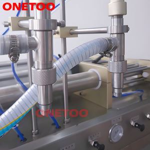 Macchina per il riempimento dell'olio lubrificante a 2 teste da <span class=keywords><strong>tavolo</strong></span> Semi automatica - Product Image 5