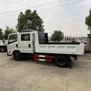 Precio de Fábrica JMC 4X2 5T Camión Volquete Mini de Cabina Doble, Pequeño Camión Volquete para Arena y Piedra - Product Image 2