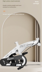 Vélo pour enfants de haute qualité pour les enfants de 3 à 12 ans, vélo pour enfants avec <span class=keywords><strong>porte</strong></span>-bouteille et roues lumineuses - Product Image 6