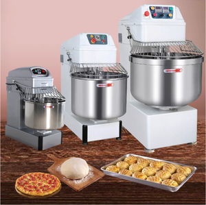 Pétrin Professionnel 25 Kg WHSD - 50QT, Inox 304, 1400tr/min, Restaurant