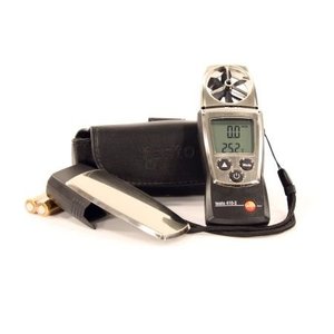 Anémomètre à impulsion Testo 410-2 : mesure la vitesse du vent, la température de l'air et l'humidité - Product Image 2