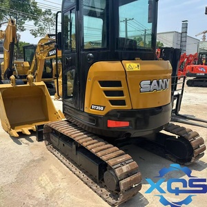 Mini-excavatrice Sany SY35U d'occasion de haute qualité, 3,5 tonnes, avec moteur Yanmar, boîte de vitesses PLC et moteur, modèle 2022, origine Hunan - Product Image 4