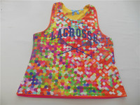 Chalecos de Lacrosse Sublimados Personalizados, Reversibles, de Malla, Transpirables, de Secado Rápido, para Entrenamiento en Equipo, para Hombres y Mujeres, OEM