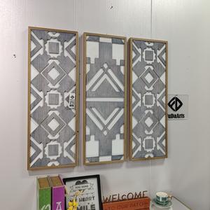 93x32cm नक्काशीदार लिविंग रूम डाइनिंग रूम होमस्टे सोफा पृष्ठभूमि दीवार और दीवार लटका सजावटी पेंटिंग - Product Image 3