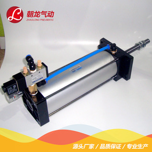 Cylindre pneumatique Zhaolong QGBF100*250-MF1, type standard, en acier, connexion filetée externe - Product Image 3