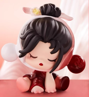 Figurine animée en vinyle 100 % authentique Pop Beans Original Skullpanda Beans Mini Cutie Popmart Pucky Beans Ice Cream Corn Series