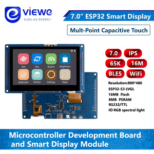 Esp32 <span class=keywords><strong>7</strong></span> <span class=keywords><strong>inch</strong></span> 800*480 LX7 Dual-core <span class=keywords><strong>Wifi</strong></span> BT5 GUI HMI 8M psram 16M Flash ar-duino lvgl <span class=keywords><strong>Wifi</strong></span> & bles hiển thị thông minh RGB <span class=keywords><strong>LCD</strong></span> TFT mô-đun - Product Image 5