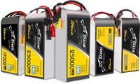 TATTU 16000mAh 22.2V 6S Baterai LiPO Kelas-A 25C XT90-S Dapat Diisi Ulang 240A Pengosongan Maksimum BMS Terintegrasi Bersertifikasi CE/ROHS 800-Cycle