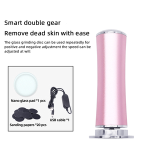 Biểu tượng tùy chỉnh điện chân Callus Remover chân chuyên nghiệp tập tin điện chân Sander Scrubber cứng da chết Remover - Product Image 3