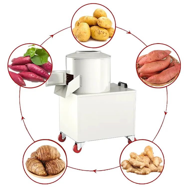 Paslanmaz çelik ticari patates soyma soyucu makinesi satılık fabrika ucuz fiyat