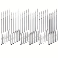 Aiguilles universelles pour machine à coudre, compatibles avec Singer, Brother, Janome, assorties à un enfile-aiguille pour machine à coudre, outil d'enfilage