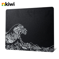 Tapis de souris en verre personnalisé NKIWI pour le gaming, avec impression de motifs, design photovoltaïque trempé, épaisseur 3 mm, option de logo personnalisé