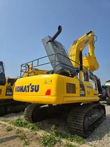 Excavatrice sur chenilles lourde KOMATSU PC350 de fabrication japonaise, durable, pour travaux miniers et de construction, système hydraulique de 35 tonnes, tracteur de chantier - Product Image 2