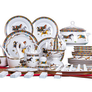 Service de table et de couverts contemporains en porcelaine et céramique, kit de tasses, articles de cuisine, articles promotionnels 2024 Jingdezhen - Product Image 2
