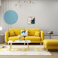 Juego de Muebles de Sala de Estar Minimalistas de Diseño Nórdico Contemporáneo al por Mayor