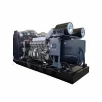 Groupe électrogène diesel silencieux de type conteneur 500 kW 625 kVA, alimenté par Mitsubishi, ATS 480 V 50 Hz, pour utilisation en centre de données en cas de panne de courant