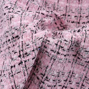 Vêtements 2022 en Polyester tissé, tissus de canapé personnalisés 1 mètre de <span class=keywords><strong>tissu</strong></span> en <span class=keywords><strong>Tweed</strong></span> de laine, tapisserie pour dames, manteau, Stock de meubles/ - Product Image 1