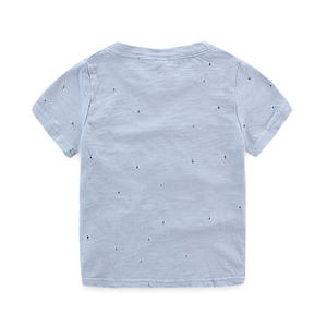 Camiseta de Diseño Personalizado para Niños, Estilo Vintage con Agujeros, Venta al Por Mayor Directo de China - Product Image 2