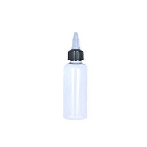 ขวดเจลแบบมีหัวจ่ายขนาด 30, 50, 100 มล. ขายส่ง, ขวดสำหรับบรรจุเม็ดสี, ขวดบีบพลาสติกใส PET - Product Image 2