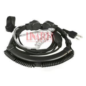 글로벌 스로트 마이크가있는 미들랜드 G225 G227 LXT210 LXT216 어쿠스틱 튜브 워키토키 - Product Image 6