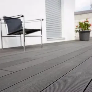 销售流行木塑复合甲板实心高品质户外防水木塑地板