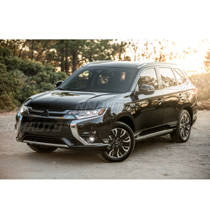 Moulures chromées de pare-chocs avant, bandes de phares, couvercles de feux antibrouillard pour Mitsubishi Outlander 2016-2019, décoration et protection - Product Image 2
