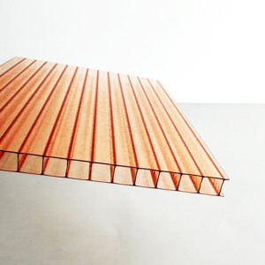Plaque <span class=keywords><strong>alvéolaire</strong></span> en <span class=keywords><strong>polycarbonate</strong></span> de qualité industrielle, moderne, haute résistance aux chocs, imperméable, écologique et durable pour toitures agricoles et de pépinières - Product Image 4