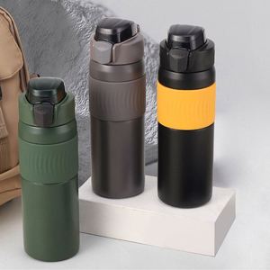 Custom Logo 20Oz Stainless Steel Water <b>Bottle</b> Outdoor Sports Dual Wall Insulated <b>Thermos</b> for Hot & Cold 600ml Capacity - Product Image 1